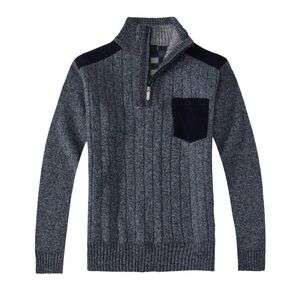 GIOBERTI Half Zip Pullover